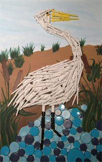 Egret Art